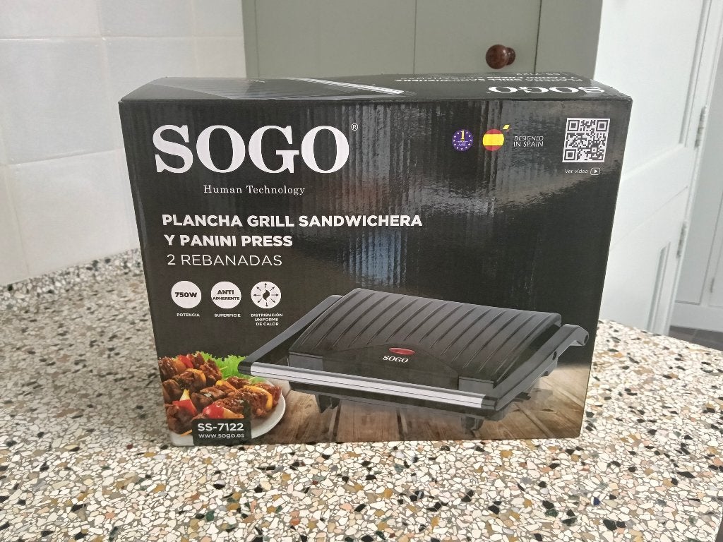 Tosti-ijzer / Panini grill (onbgeruikt), Ophalen of Verzenden, Nieuw