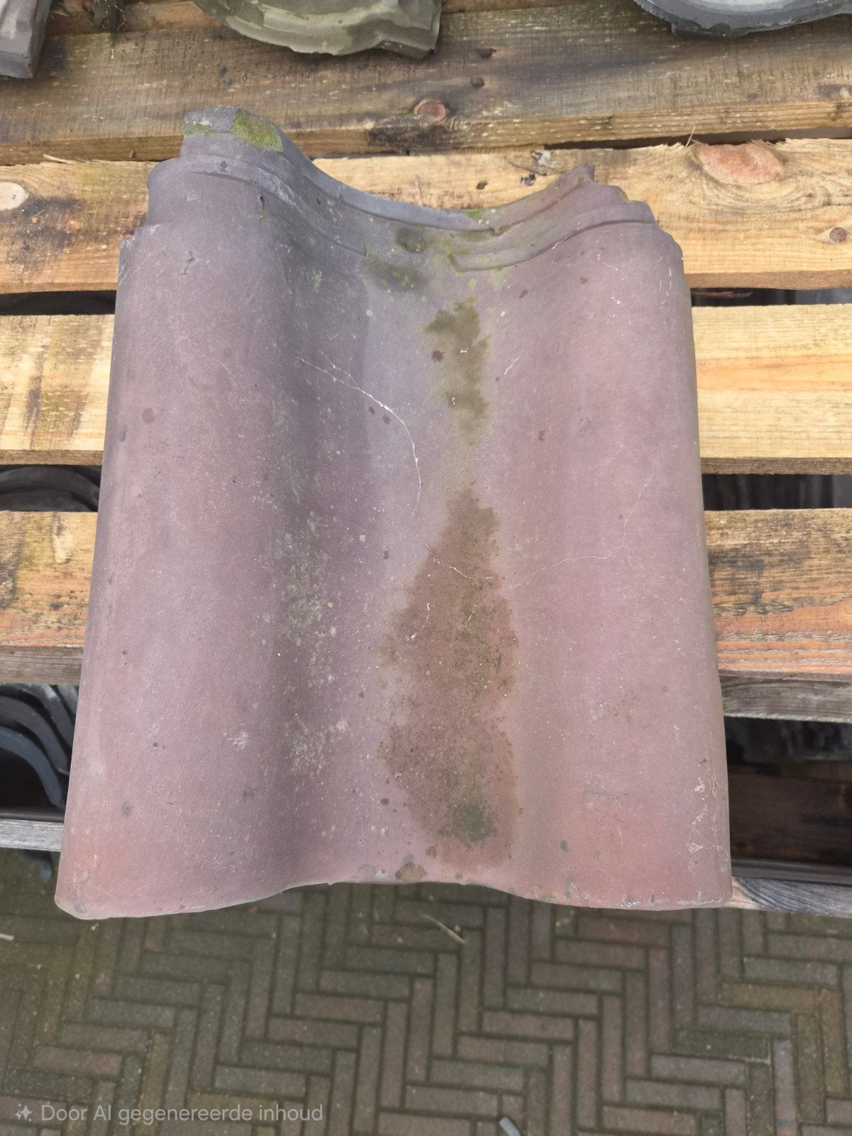 Gevelpannen van oordt, Alphen a.d Rijn, Doe-het-zelf en Verbouw, Ophalen, Gebruikt, Steen of Klei, Dakpannen