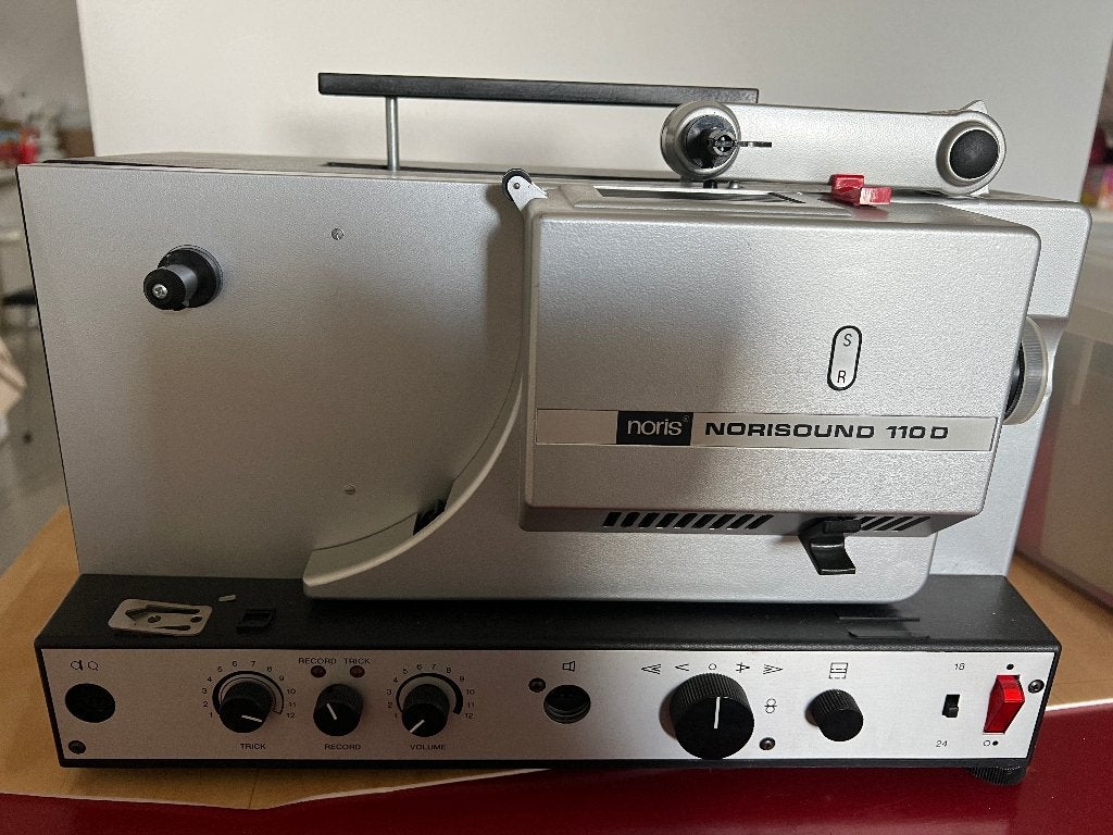 Noris Norisound 110 D Super 8 mm filmprojector, Verzamelen, Fotografica en Filmapparatuur, Ophalen, 1960 tot 1980, Projector