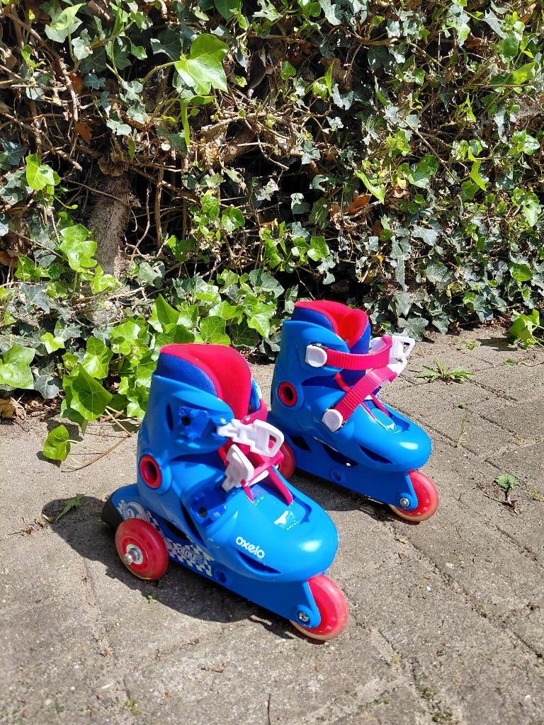 Rolschaatsen maat 26-28, Kinderen en Baby's, Speelgoed | Buiten | Rolschaatsen, Ophalen, Kinderen, Verstelbaar, Gebruikt
