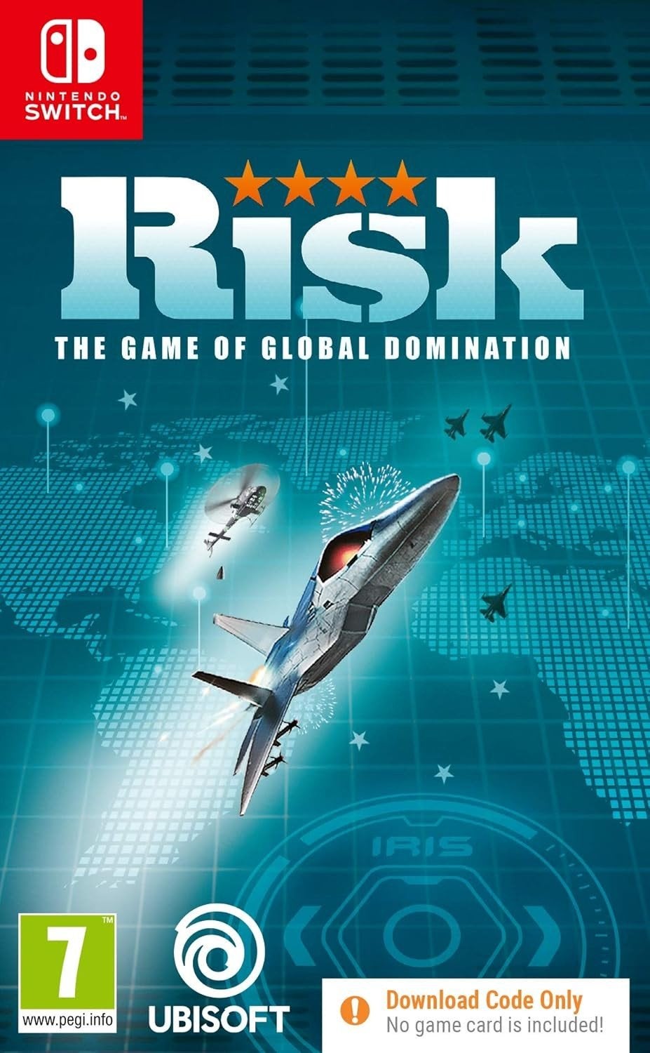 Risk Nintendo Switch eShop - Direct Levering, Met games, Nieuw, Ophalen of Verzenden, Zonder controller