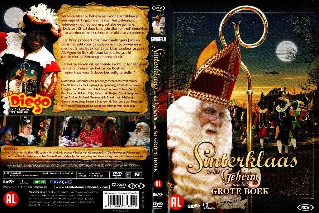 Sinterklaas en het geheim van het grote boek, Alle leeftijden, Ophalen of Verzenden, Zo goed als nieuw
