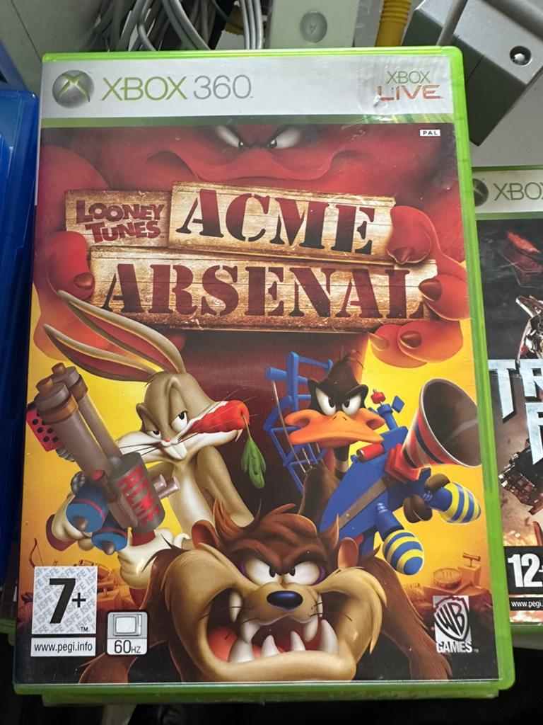 Looney tunes ACME ARSENAL, 1 speler, Ophalen of Verzenden, Zo goed als nieuw, Vanaf 3 jaar