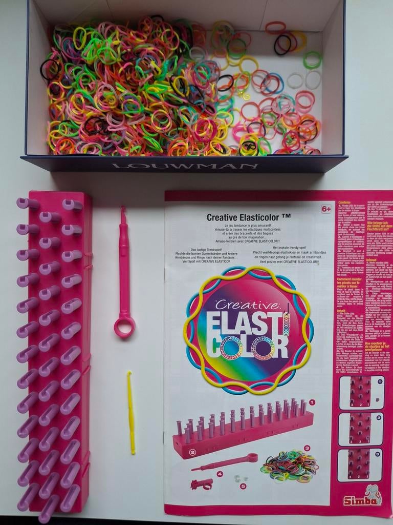 Set loom bandjes maken, Ophalen