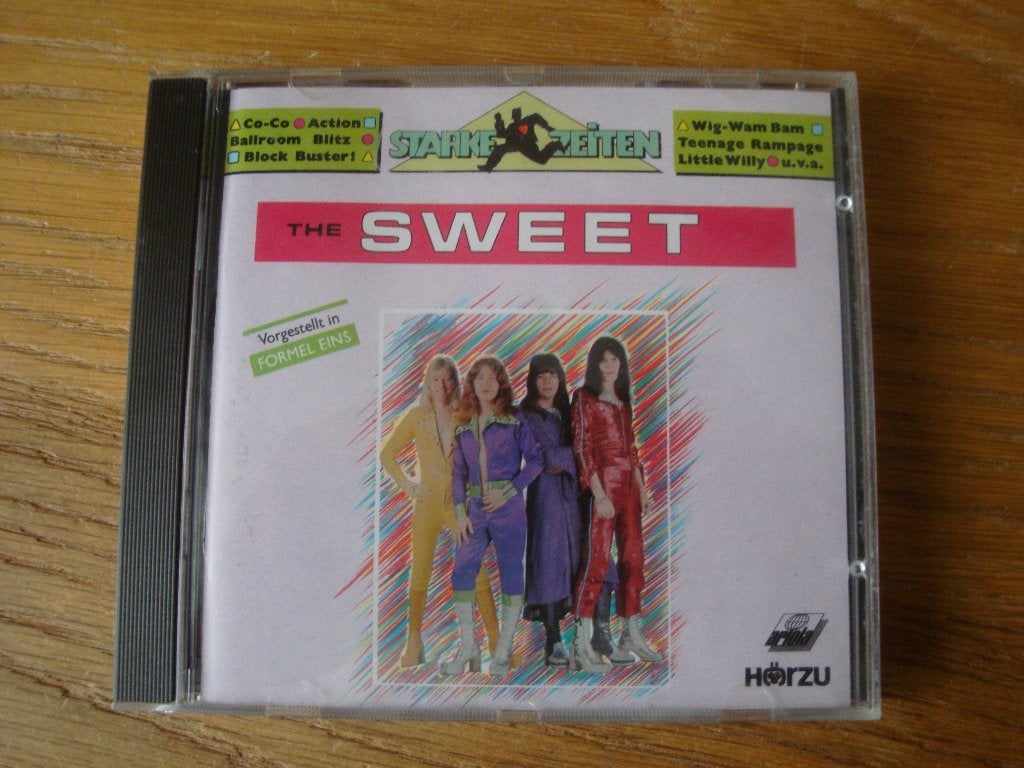The Sweet - Starke Zeiten (16 tracks), Gebruikt, Inclusief doosje, Ophalen of Verzenden, Classic Rock