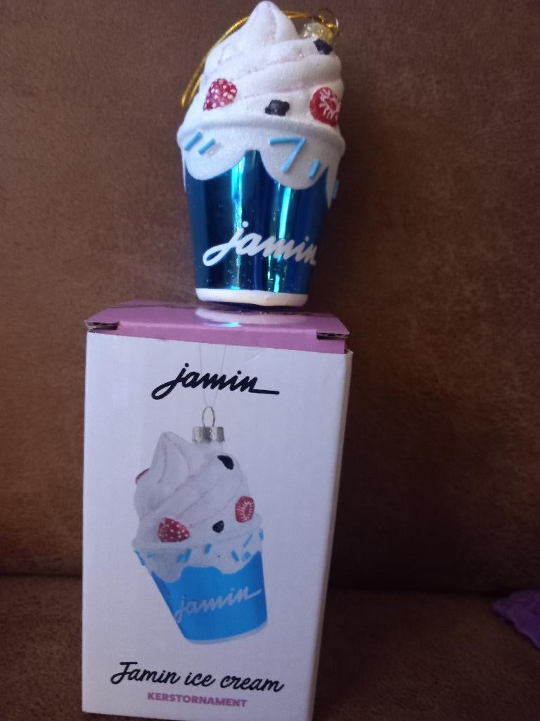 Jamin kerstornament/ijsje, Ophalen of Verzenden, Nieuw