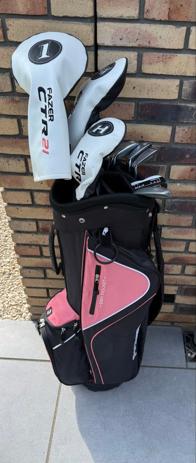 Complete golfset Fazer CTR21 met tas - Dames, Sport en Fitness, Golf, Ophalen, Gebruikt, Set, Overige merken