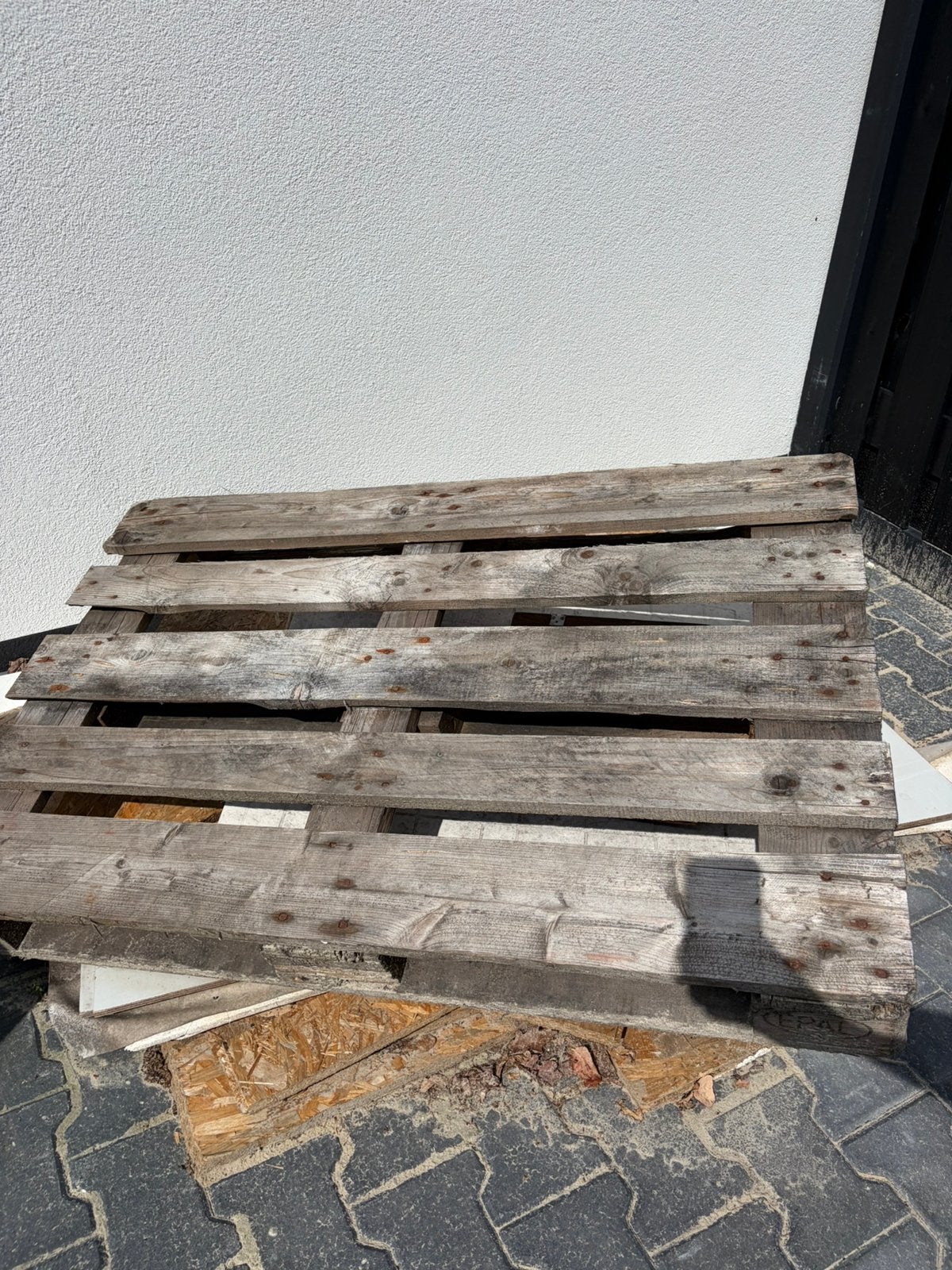 Gratis euro pallet, Doe-het-zelf en Verbouw, Hout en Planken, Ophalen, Zo goed als nieuw, Minder dan 200 cm, Vuren
