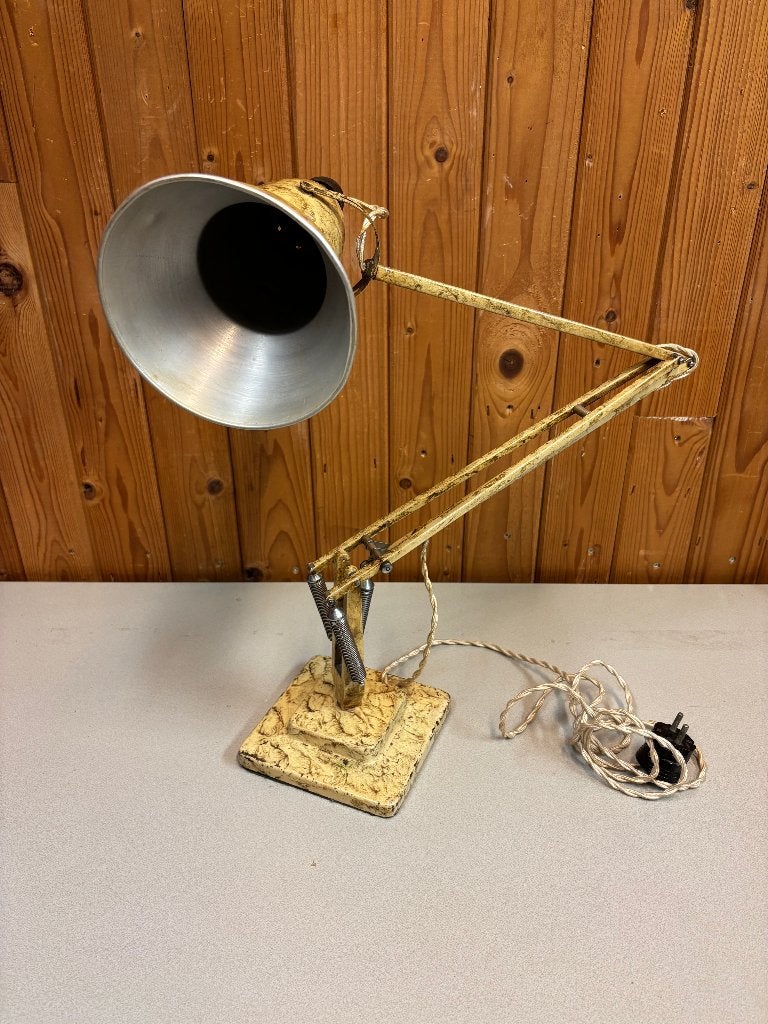 Vintage Anglepoise 1227 – Herbert Terry – Origineel Jaren 40, Ophalen, Bureaulamp, Overige merken, Metaal