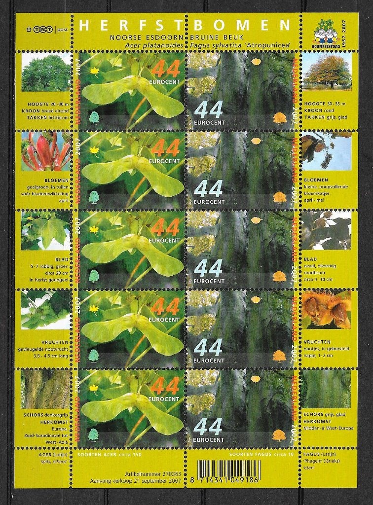 Vel 2520-21 postfris cw 10,00, Ophalen of Verzenden