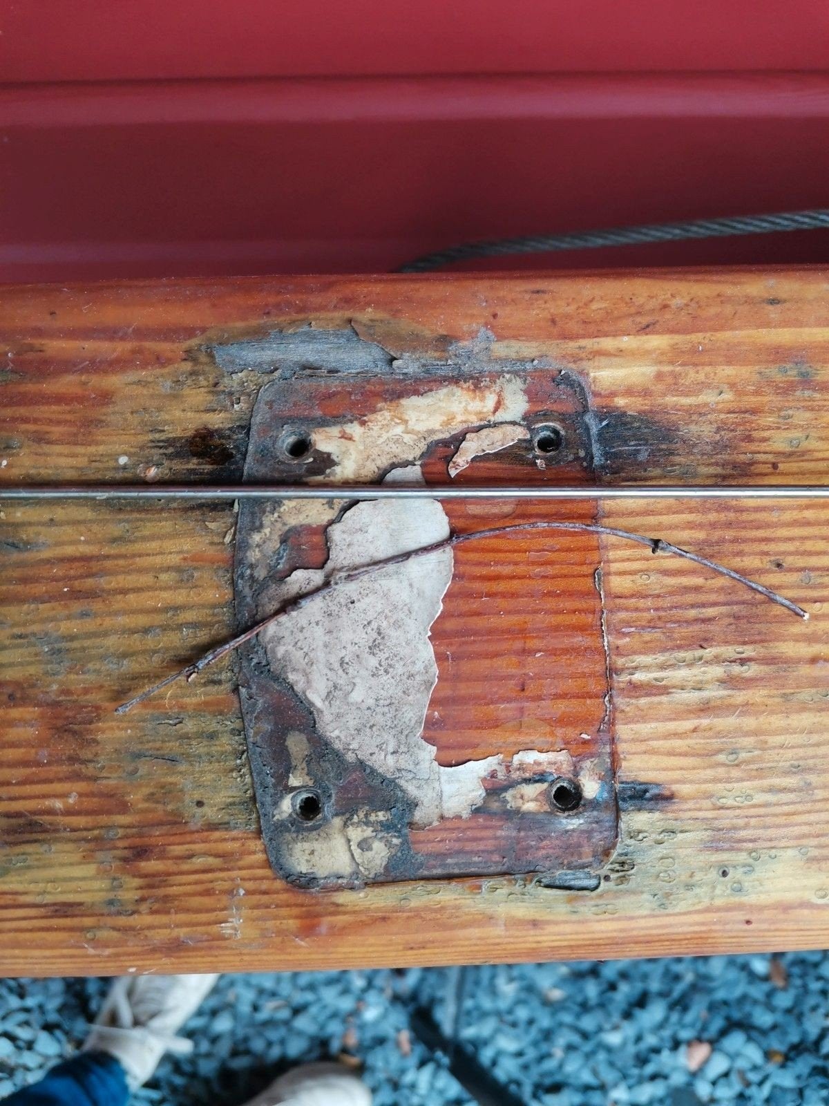 Mast voor kotter, Ophalen, Gebruikt