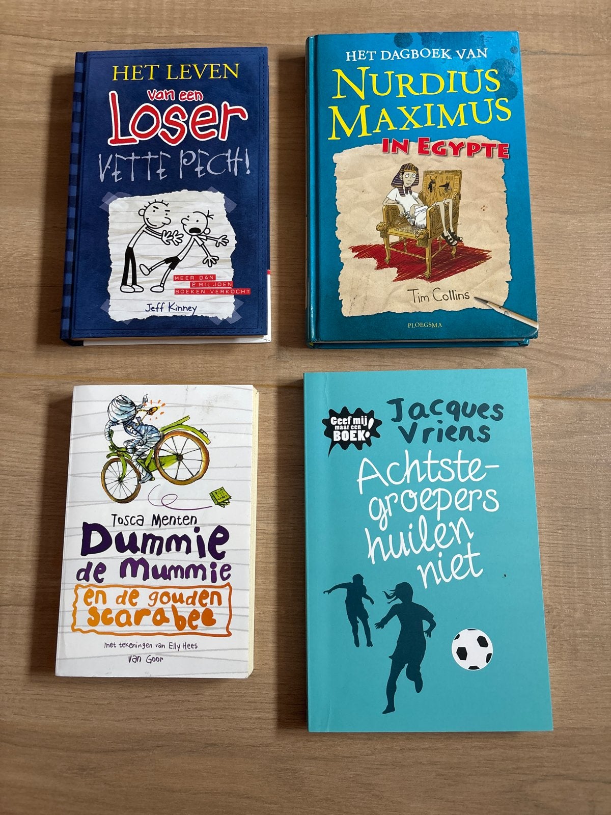Kinderboeken: Het Leven van een Loser, Dummie de Mummie, Boeken, Ophalen of Verzenden, Gelezen, Fictie algemeen