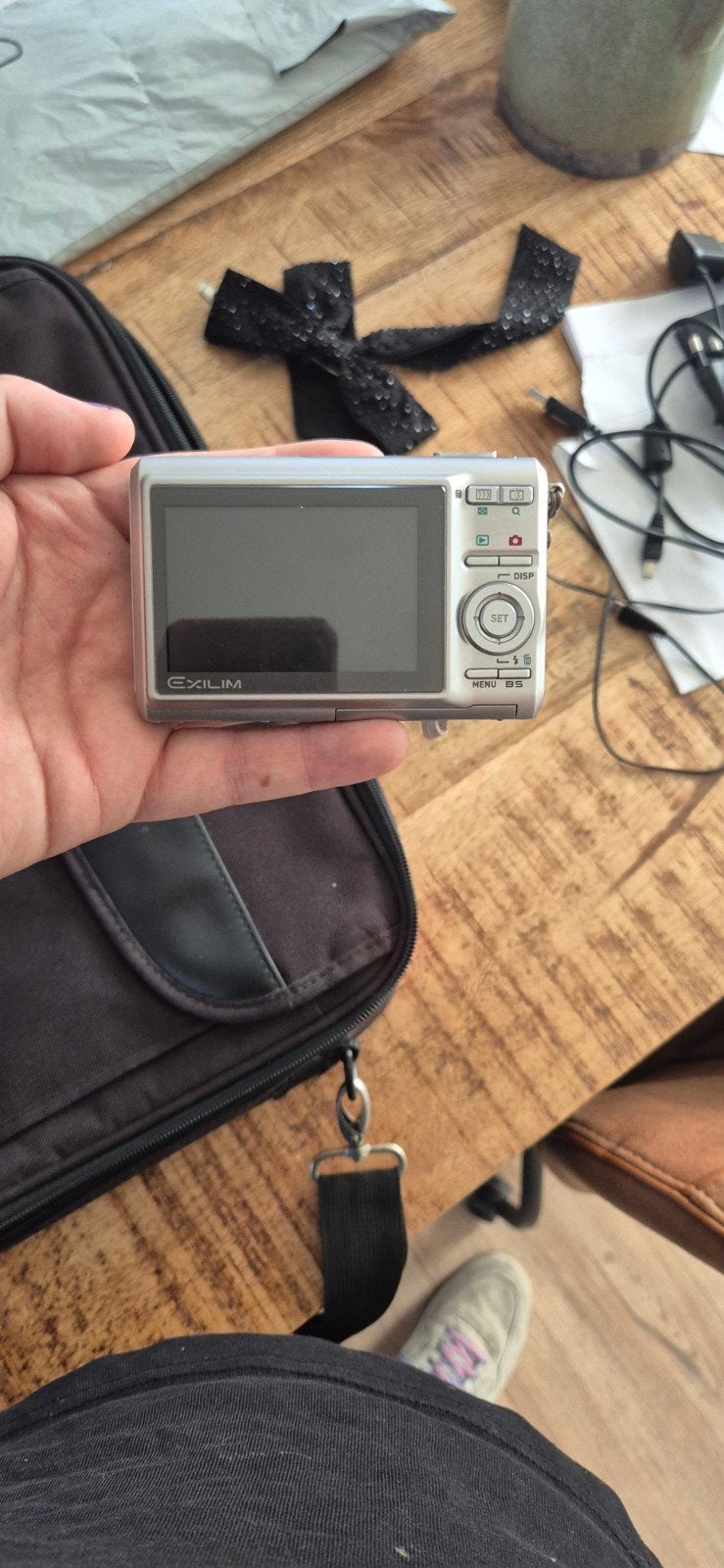 Casio exilim 7.2 megapixels + 2 opladers, Ophalen