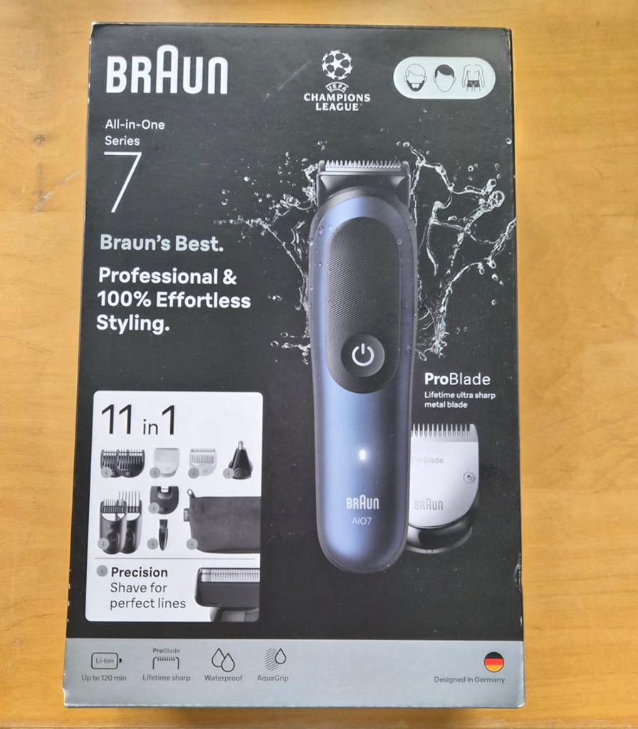 Braun AIO7540 nieuw, Ophalen of Verzenden, Nieuw, Scheren en Epileren