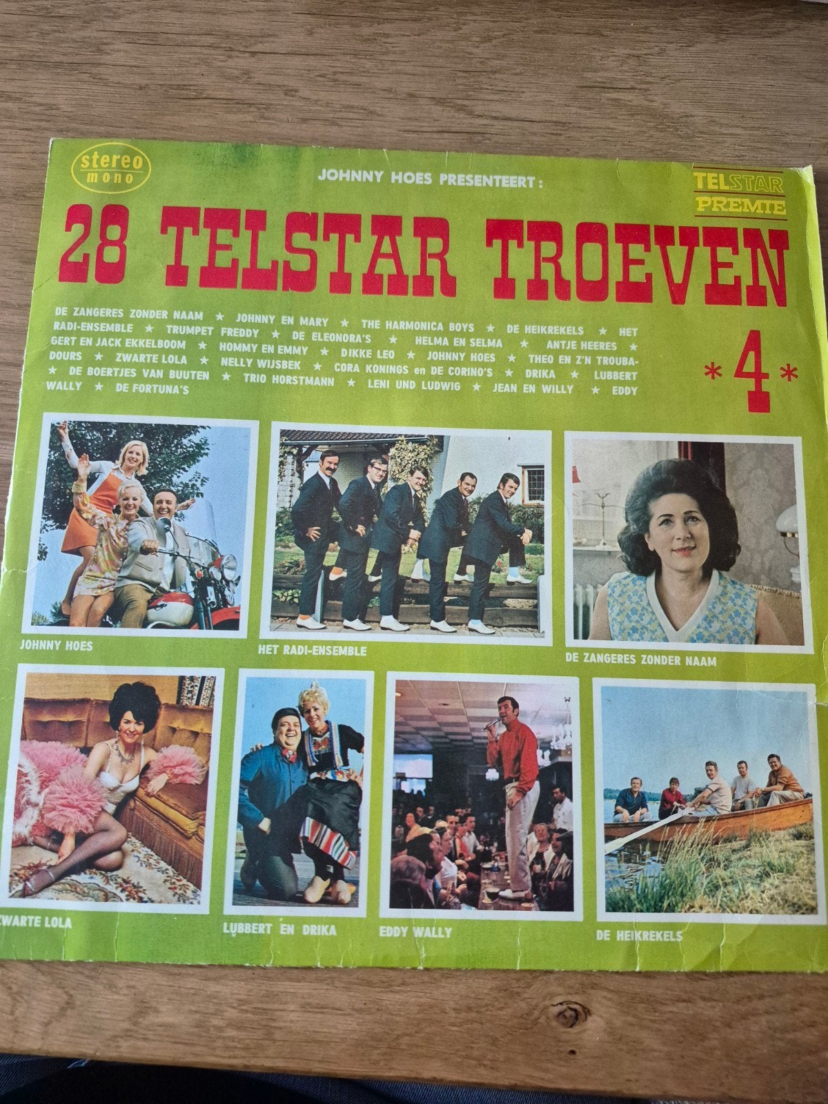 28 Telstar Troeven 4 - Diverse Artiesten LP (Stereo Mono), LP, Gebruikt, Overige genres, Ophalen of Verzenden