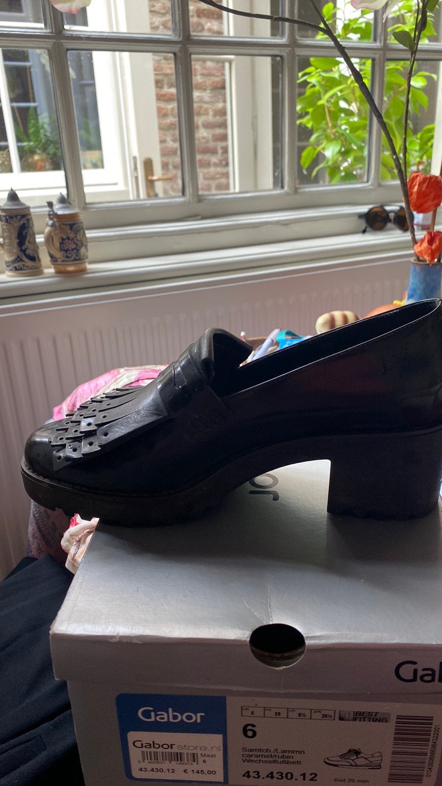 Mooie Hogan schoenen maat 39, Verzenden, Zwart, Zo goed als nieuw, Schoenen met hoge hakken