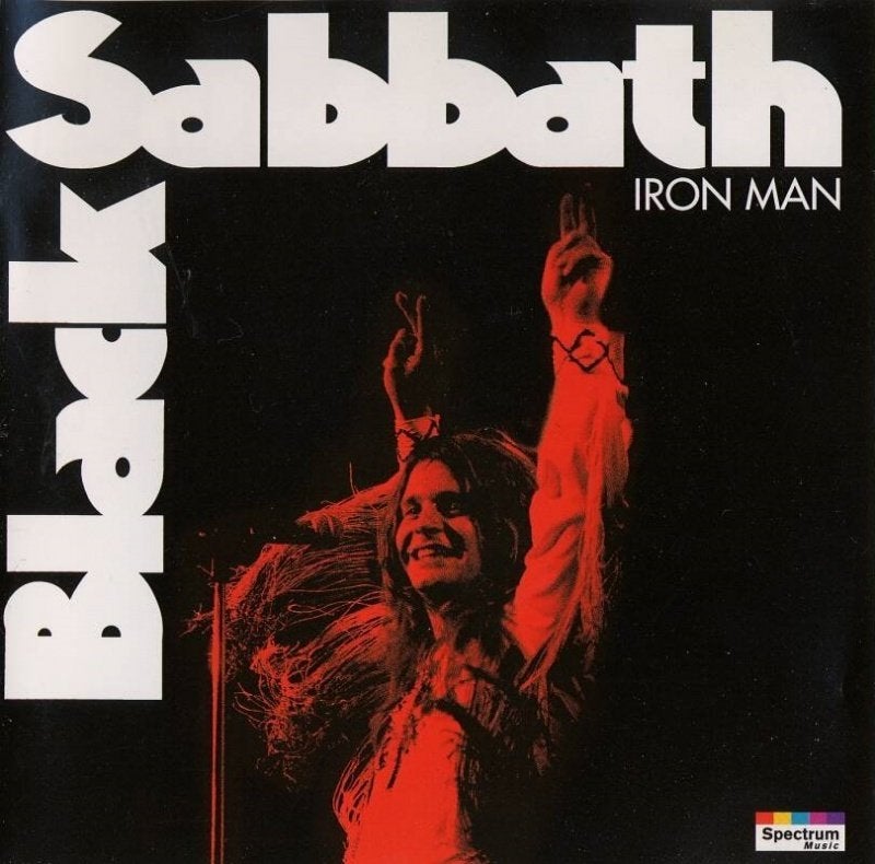 black sabbath  iron man, Cd's en Dvd's, Cd's | Hardrock en Metal, Zo goed als nieuw, Ophalen of Verzenden