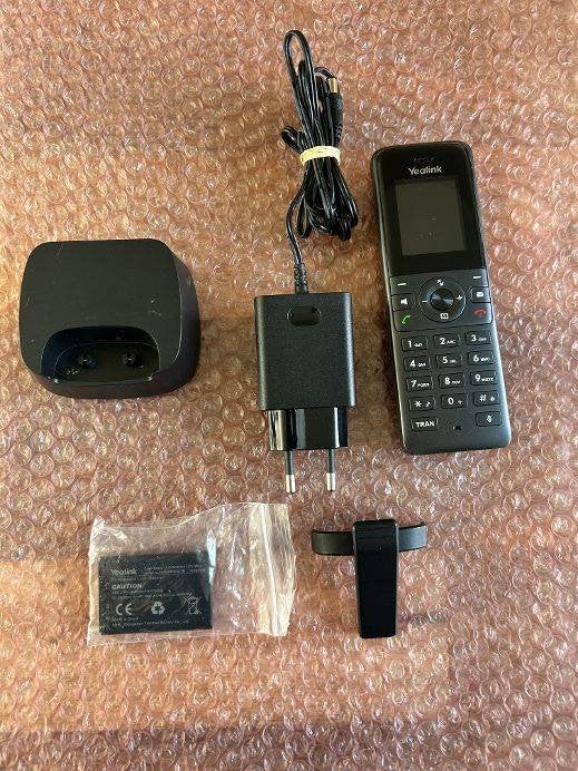 ☎️ Yealink W73H Dect Accu Clip Charger W73 SIP IP ☎️, Telecommunicatie, Ophalen of Verzenden, Zo goed als nieuw, 1 handset