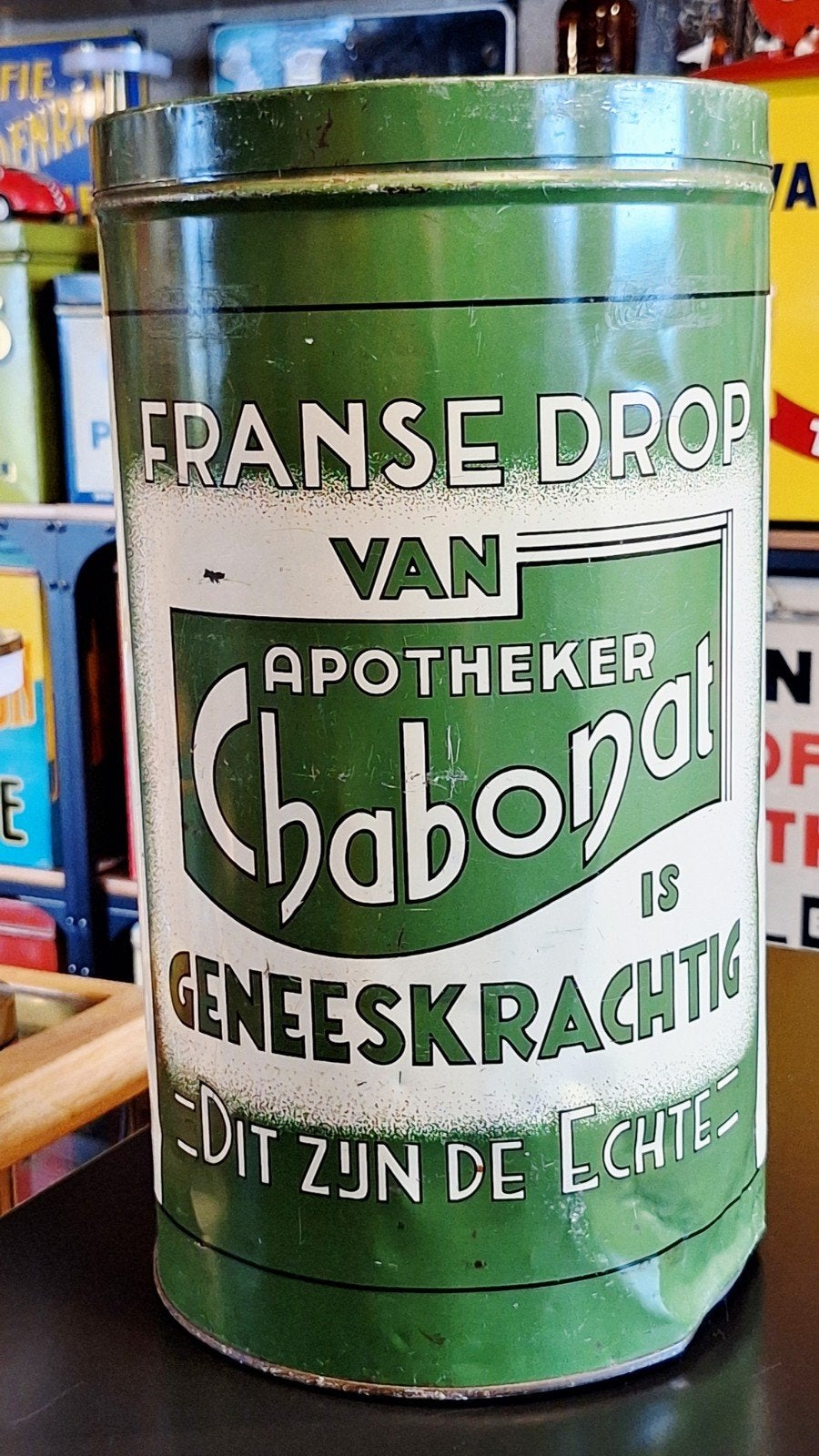 Apothekers dropblik, Antiek en Kunst, Ophalen of Verzenden