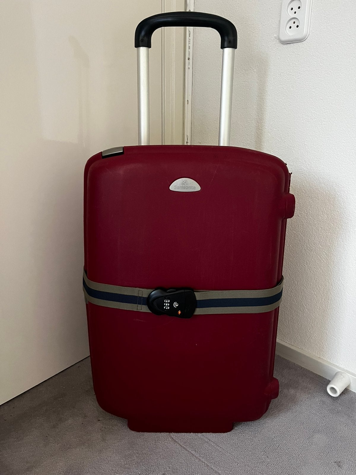Samsonite koffer, Sieraden, Tassen en Uiterlijk, Koffers, Ophalen, 50 tot 60 cm, Hard kunststof, Slot