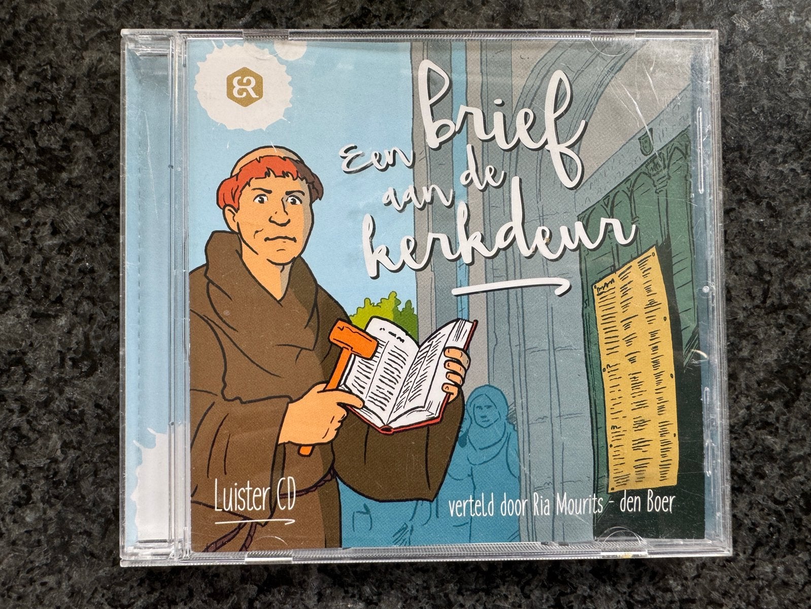 Vertelcd luistercd Een brief aan de kerkdeur Maarten Luther, Ophalen of Verzenden, Cd, Kind