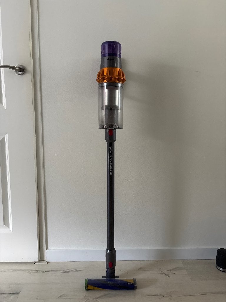 Dyson V15 detect Absolute (groot reservoir), Ophalen, Stille werking, Zo goed als nieuw, Dyson