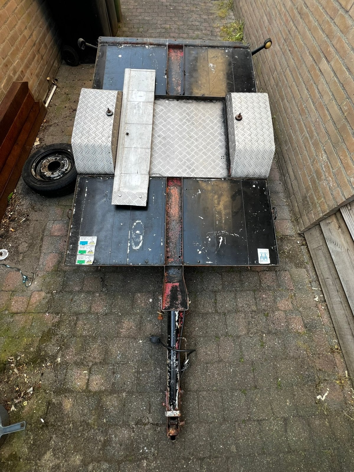 Motor aanhanger te koop, Auto diversen, Aanhangwagen-onderdelen, Ophalen, Gebruikt
