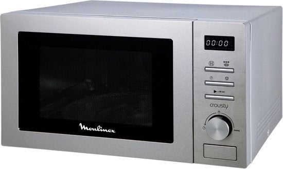 Moulinex combimagnetron MO32ECSL CROUSTY, Witgoed en Apparatuur, Ophalen, Combimagnetron, Nieuw, Draaiplateau