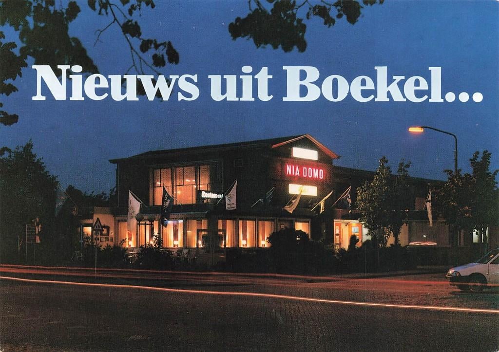 Nieuws uit Boekel, Nia Domo, Verzamelen, Ophalen of Verzenden, 1980 tot heden, Gelopen, Noord-Brabant