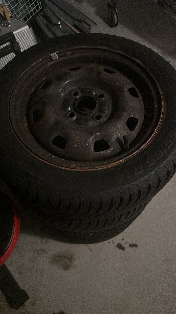 Winterbanden, Auto-onderdelen, Banden en Velgen, Ophalen, 14 inch, Gebruikt, Banden en Velgen