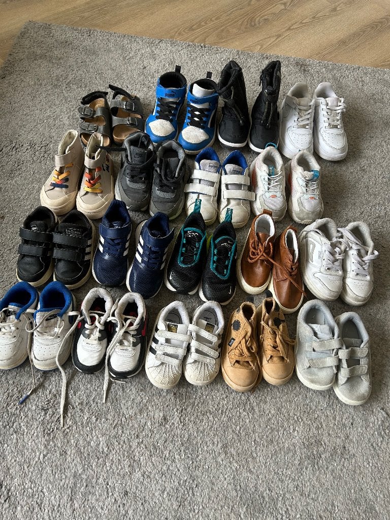 Kinderschoenen (jongen) 18 paar, Ophalen, Gebruikt, Schoenen, Nike