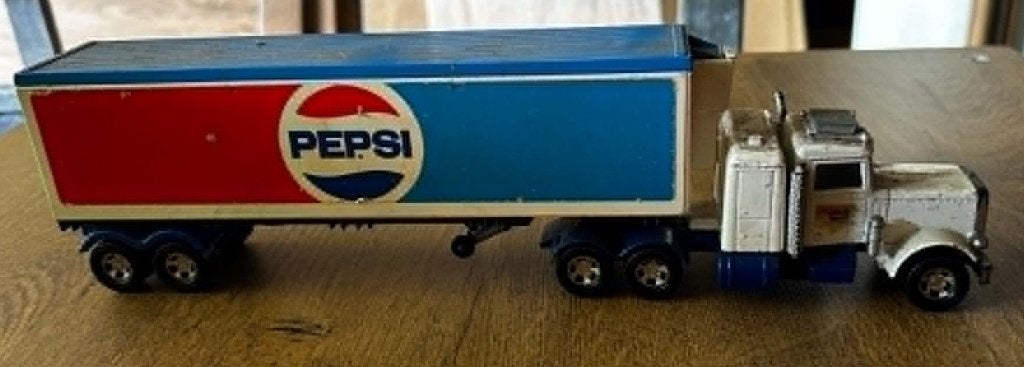 Matchbox pepsi vrachtwagen, Verzenden