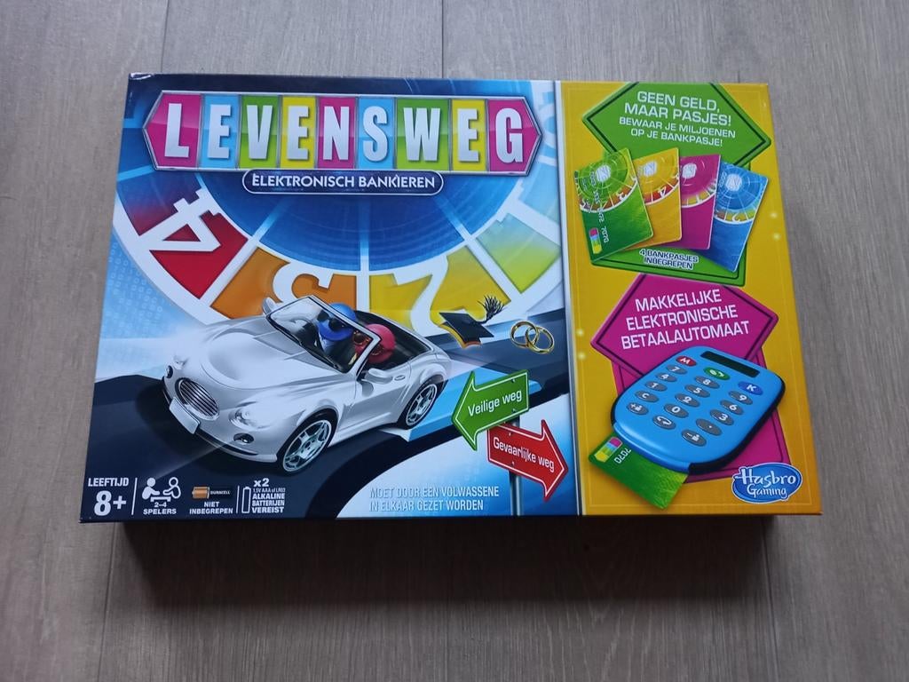 Levensweg Elektronisch Bankieren compleet, Hobby en Vrije tijd, Gezelschapsspellen | Bordspellen, Ophalen of Verzenden, Gebruikt