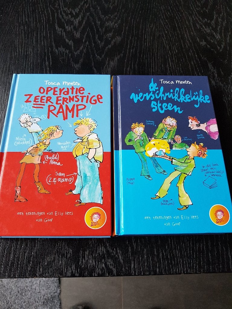 6 Kinderleesboeken van Tosca Menten., Ophalen of Verzenden, Zo goed als nieuw, Fictie algemeen