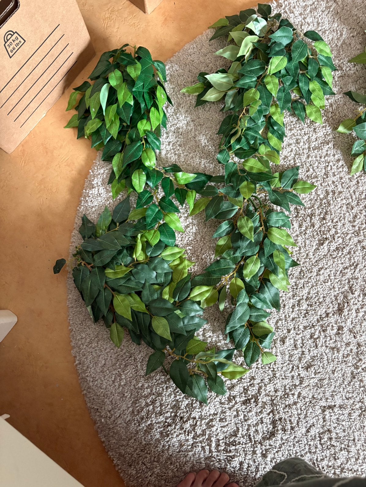 Kunstplanten middelgroot en klein, Ophalen, Gebruikt, Tak, Plant, Rots of Steen