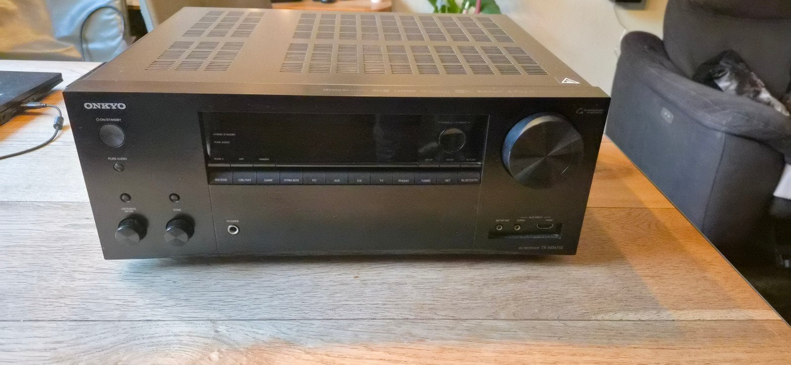 Onkyo TX-NR676E AV-receiver, Ophalen, 120 watt of meer, Onkyo