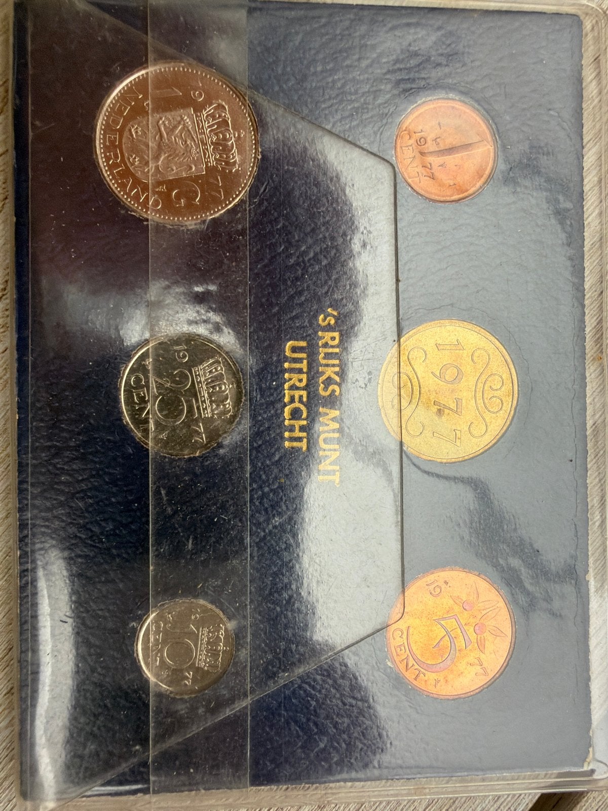 Muntset Rijkspostspaarbank 1977 - Koningin Juliana, Ophalen of Verzenden, Koningin Juliana, Overige waardes, Setje