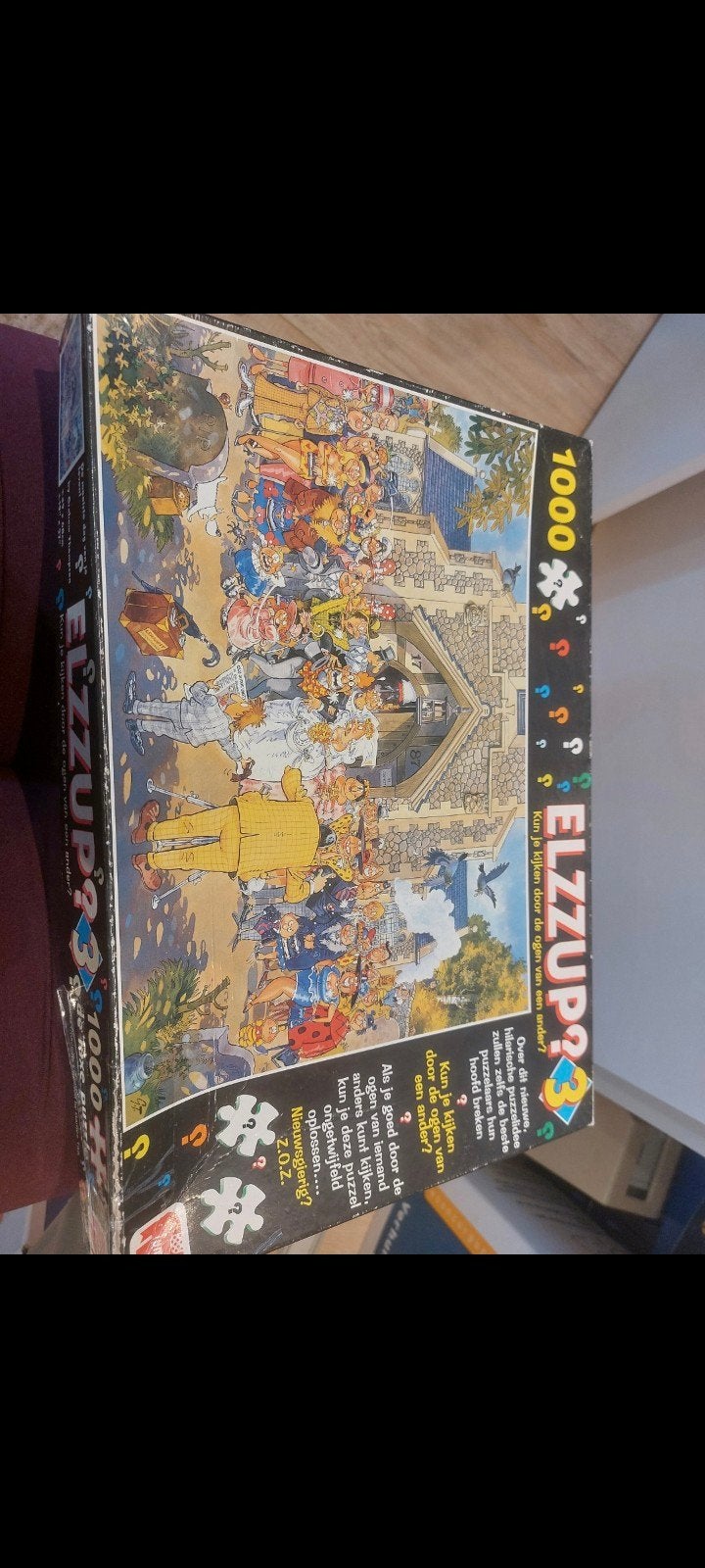 Elzzup puzzle nummer 3, Hobby en Vrije tijd, Denksport en Puzzels, Ophalen of Verzenden, Minder dan 500 stukjes, Gebruikt