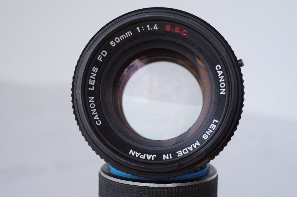Canon FD 50mm f/1.4 S.S.C. lens - Zeer goede staat, Audio, Tv en Foto, Fotografie | Lenzen en Objectieven, Gebruikt, Canon, Canon FD