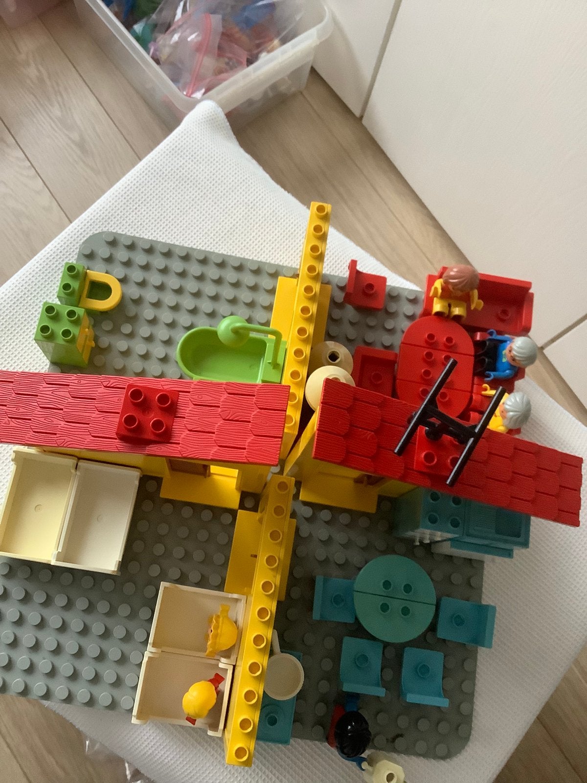 Duplo vintage huis, Gebruikt, Overige thema's, Ophalen of Verzenden, Compleet