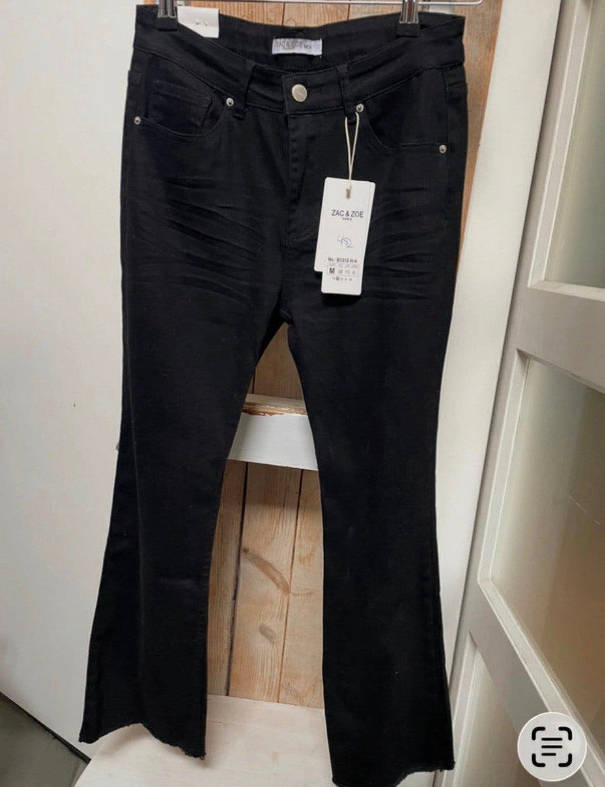 Zac & Zoe Paris zwarte bootcut jeans maat 38 (M), Kleding | Dames, Blauw, ., Nieuw, Ophalen of Verzenden