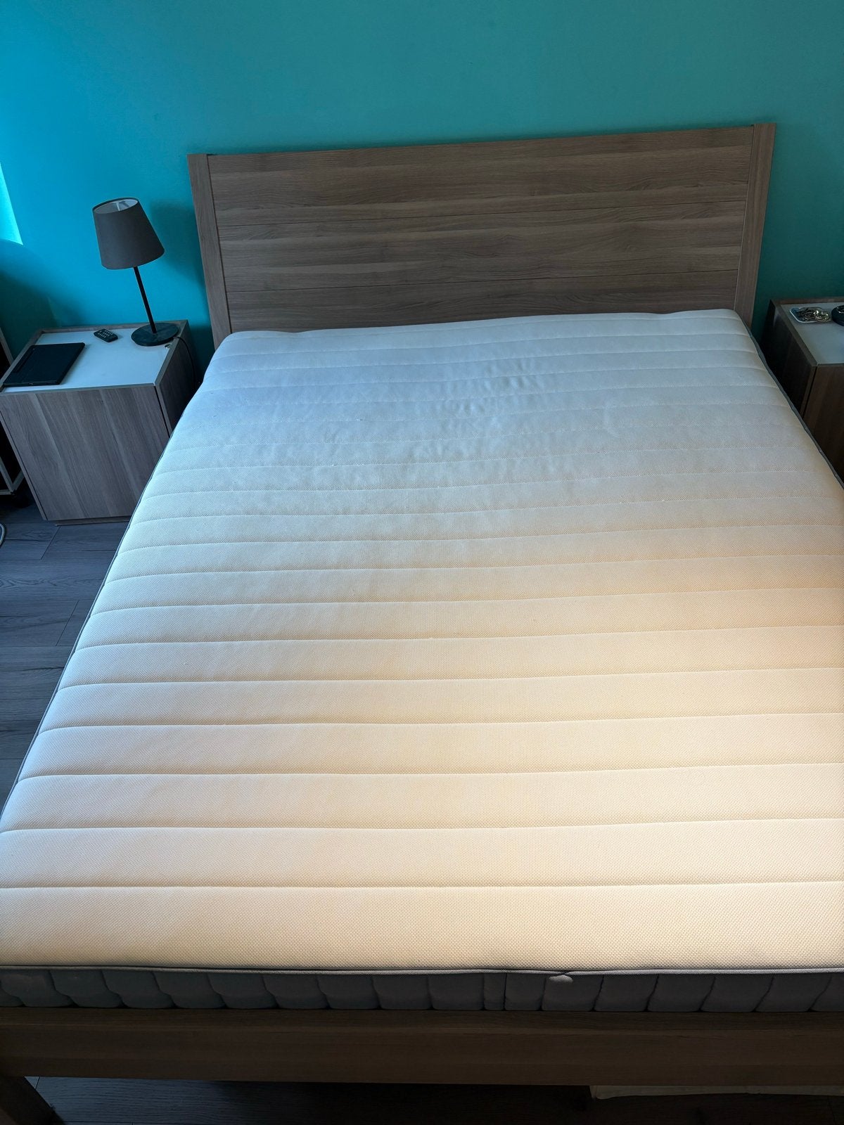 Ikea VALEVÅG tweepersoons matras 160x200 cm, Ophalen, Gebruikt, Tweepersoons, Matras