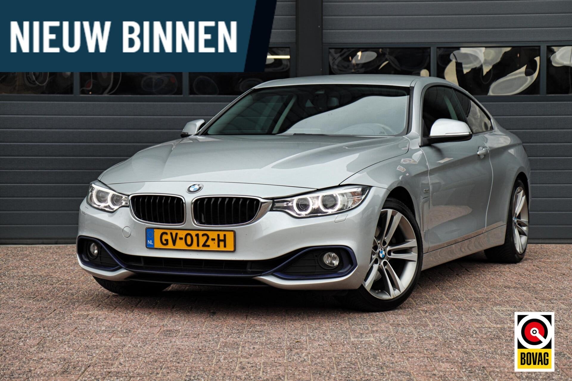 BMW 4-serie Coupé 428i Sportline |LED|CARPLAY|ZEER NETJES|L, Automaat, 745 kg, Achterwielaandrijving, Gebruikt