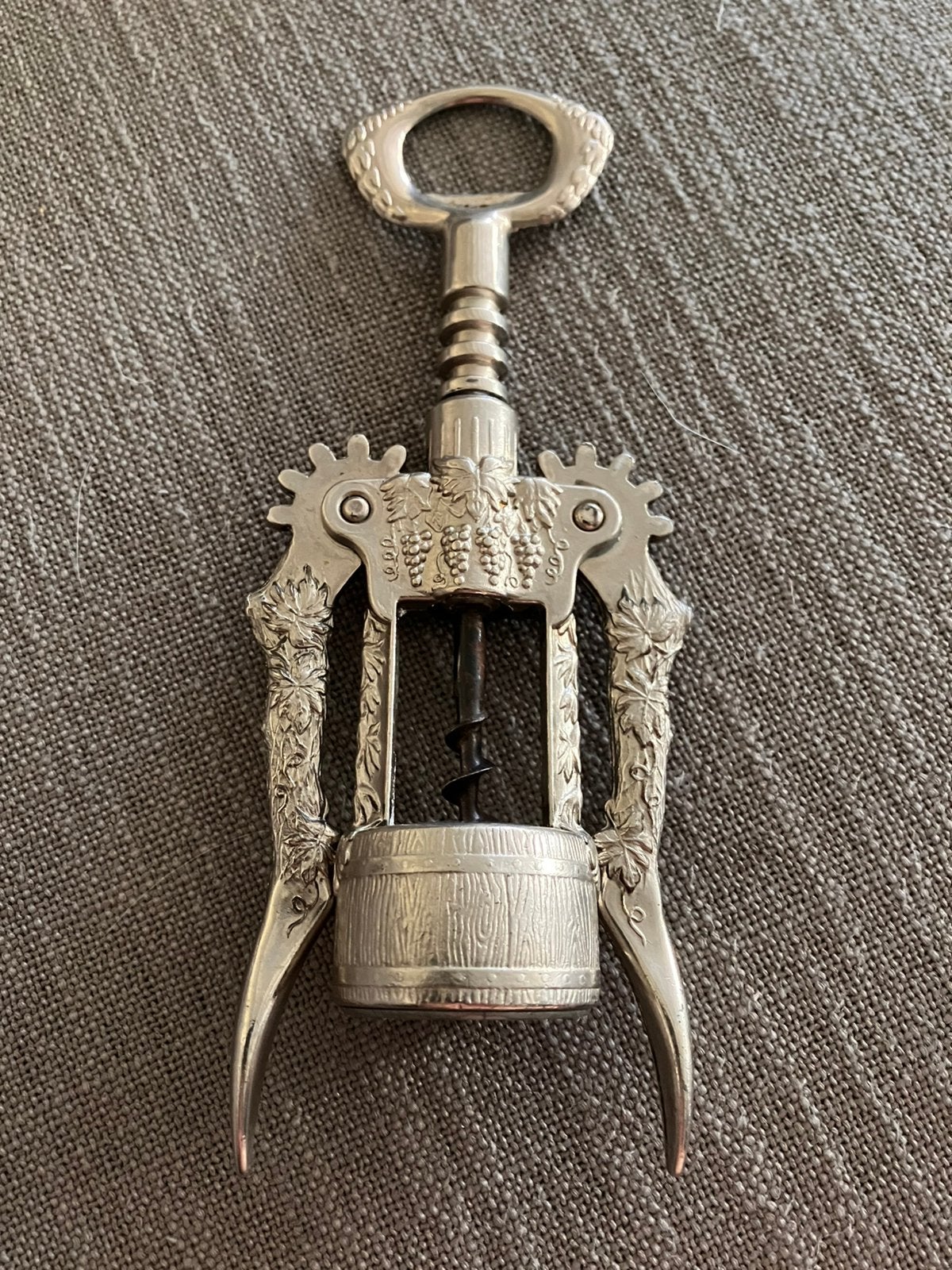 Vintage kurkentrekker Ghidini Botticello ? wijnrank, Ophalen of Verzenden