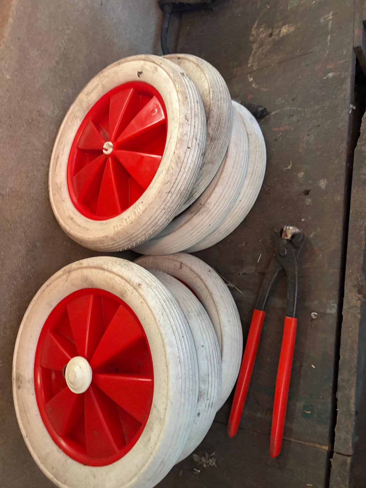 Wielen voor bijv kinderwagen bolderkar, Ophalen of Verzenden