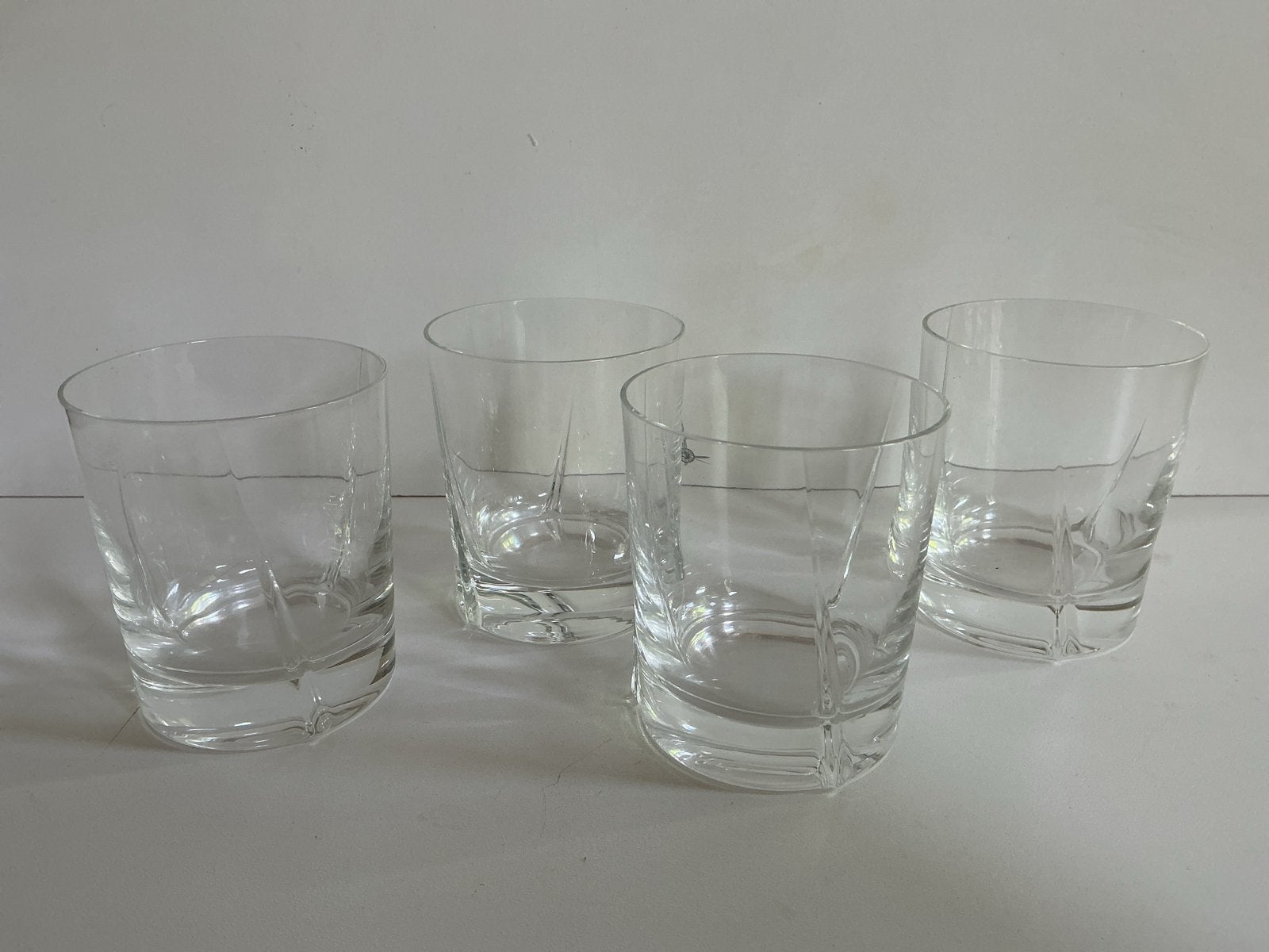 iittala “viva” ontw Tapio Wirkkala 4 glazen, Ophalen of Verzenden