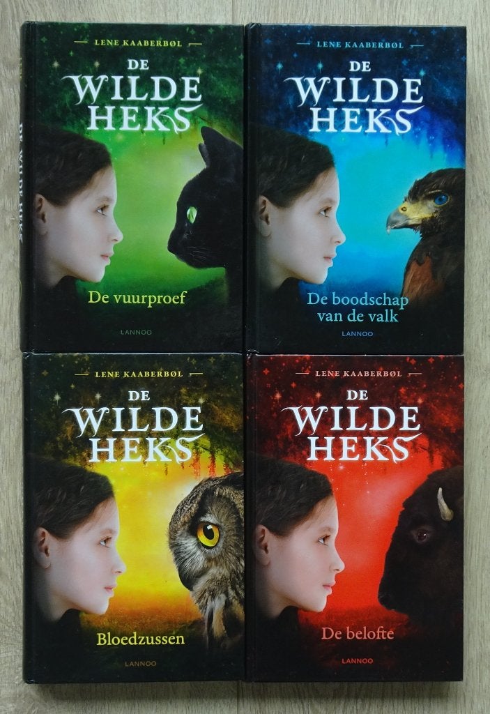 Lene Kaaberbol - De wilde heks - 4 grappige boeken, Ophalen, Zo goed als nieuw, Lena Kaaberbol, Fictie algemeen
