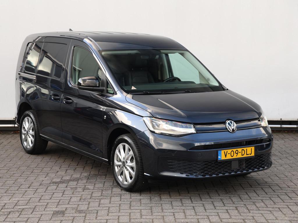 Volkswagen Caddy Cargo Style 2.0 TDI 122 pk Automaat | Navig, Auto's, Bestelauto's, Stof, Gebruikt, 4 cilinders, 1445 kg