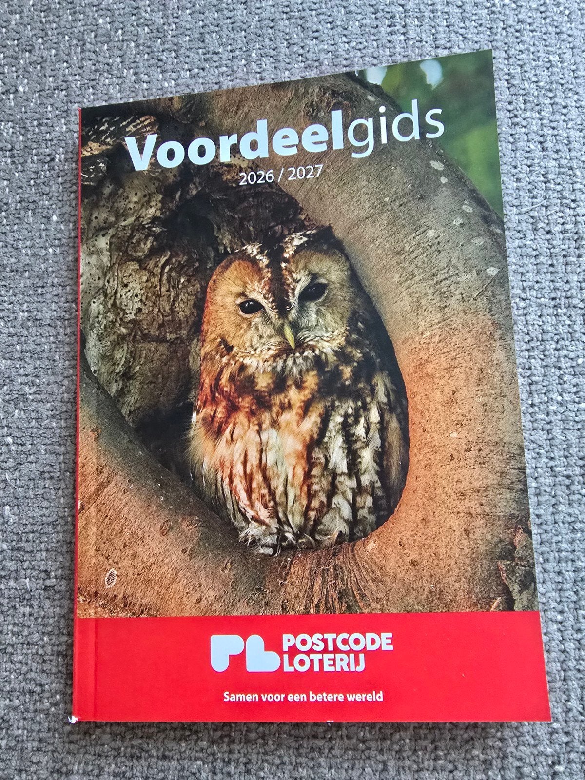 Te koop postcodeloterij voordeelgids 2026/2027., Overige soorten