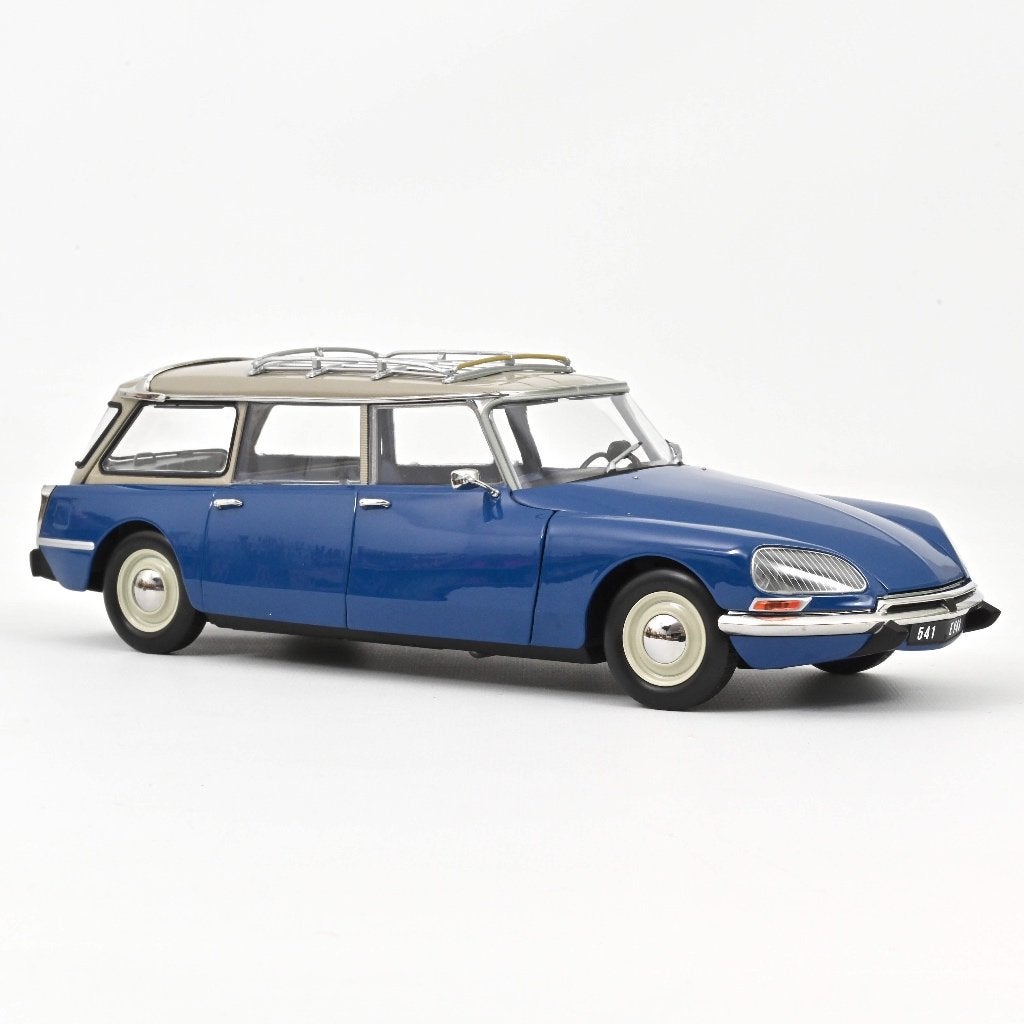 Citroen Break 21 1970 Danube Blauw schaal 1/18 NOREV 181772, Verzenden, Nieuw, Auto, Overige merken